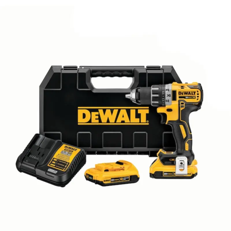 Dewalt Dcd791D2 Xr 20V Max Brushless Drill Kit (2 Batteries + Charger) 1