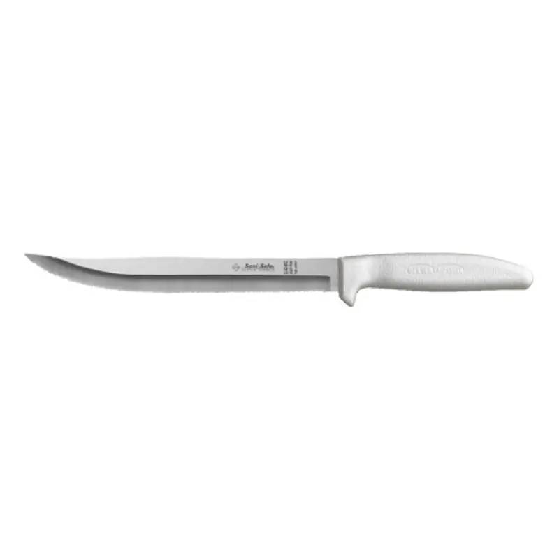 Dexter Russell Sani-Safe 8-Inch Scalloped Utility Slicer For Precision Cutting 1