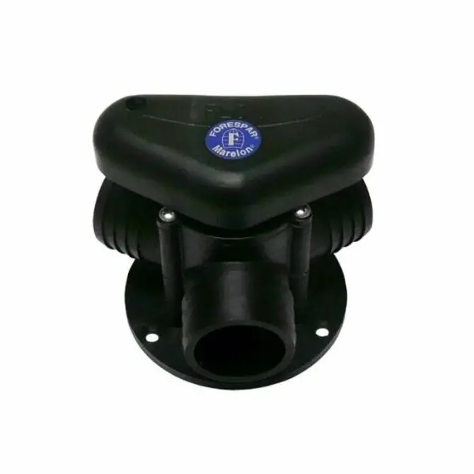 Forespar 1-1/2-Inch Y-Style Marine Valve For Plumbing Systems 1