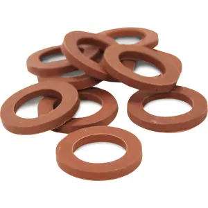 Gilmour Rubber Hose Washers – 10-Pack Replacement Sealing Gaskets 1