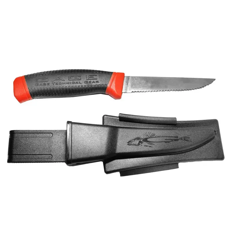 Grundens Technical Deck Knife With Protective Sheath 1