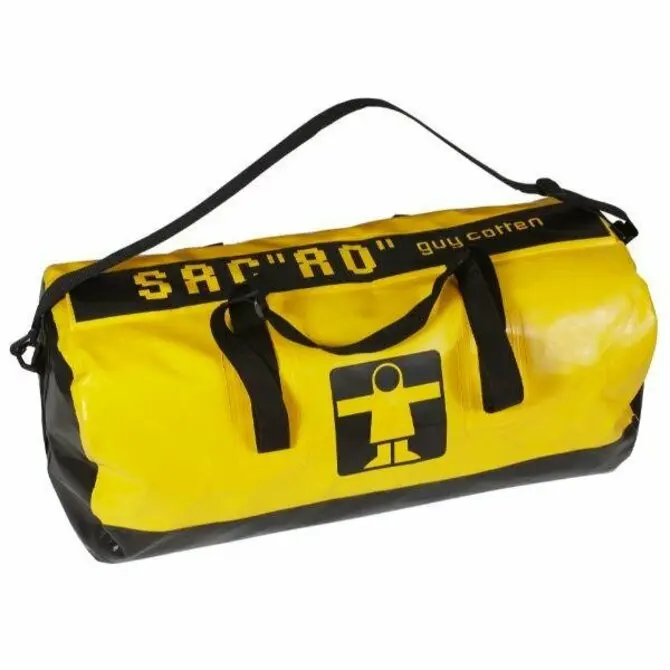 Guy Cotten Ao Holdall Duffel Bag – Yellow-And-Black Weather-Resistant Carryall 1