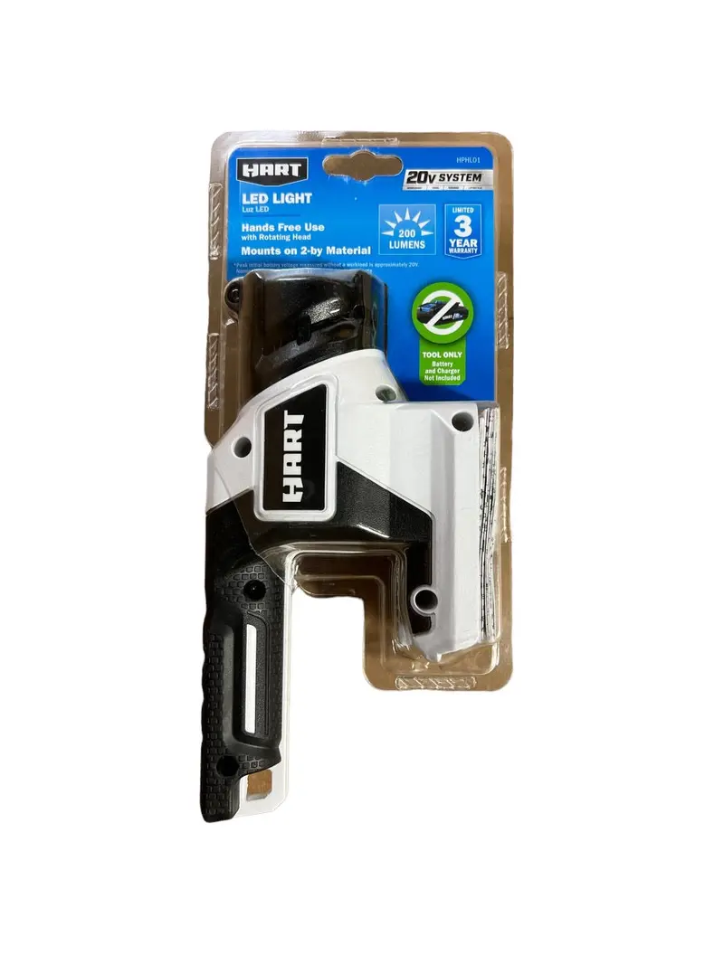 Hart 20V Cordless Led Work Light – 200-Lumen Portable Illuminator 1