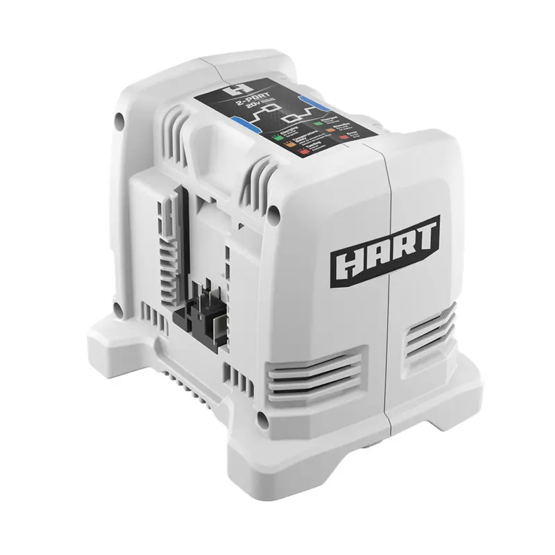 Hart 20V Dual-Port Battery Charger – 3-Amp Output (Batteries Not Included) 1
