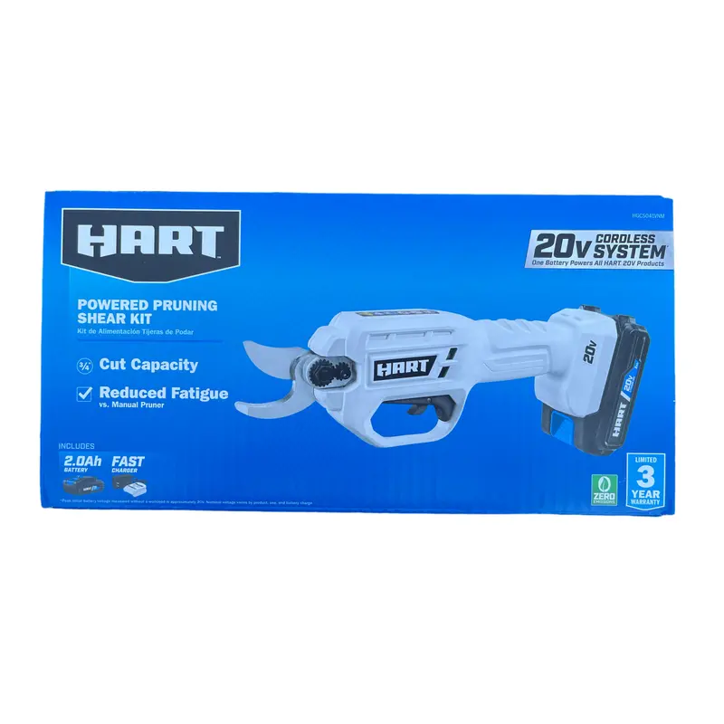 Hart 20V Pruning Shears – Includes 2.0Ah Battery & Fast Charger 1