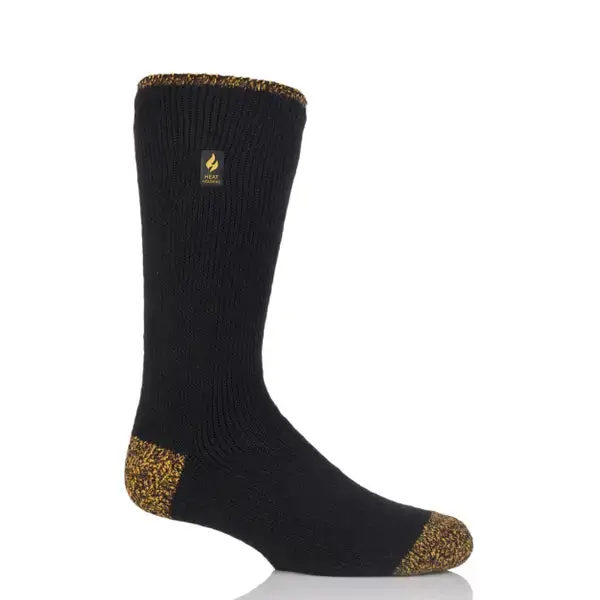 Heat Holders Bruce Contrast Crew Sock – Thermal Wool-Blend Performance Hosiery 1