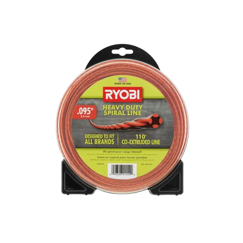 Heavy-Duty Spiral Trimmer Line – 0.095" X 110 Ft. For Gas-Powered String Trimmers 1