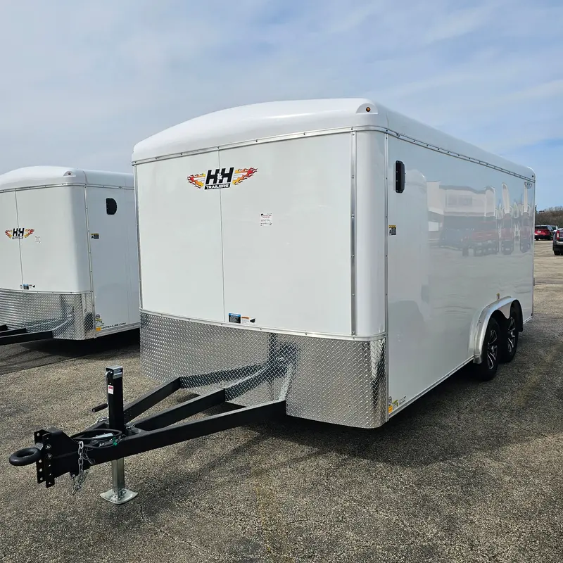 H&H H9616Trt-070 16-Foot Tandem-Axle Enclosed Trailer 1