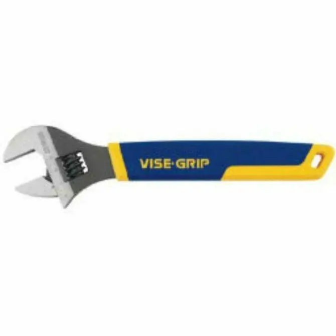 Irwin Single Adjustable Wrench – Heavy-Duty Crescent-Style Wrench 1