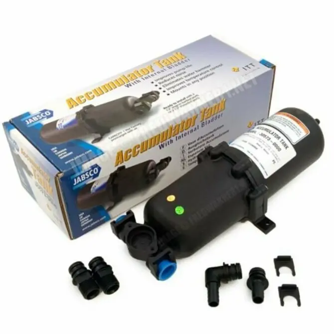 Jabsco 1-Liter Pressurized Accumulator Tank 1