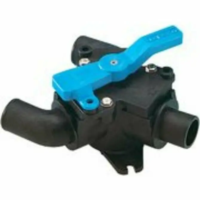 Jabsco Par Y Waste Valve – Dual-Port Manual Valve For Holding Tank And Overboard Discharge Control 1