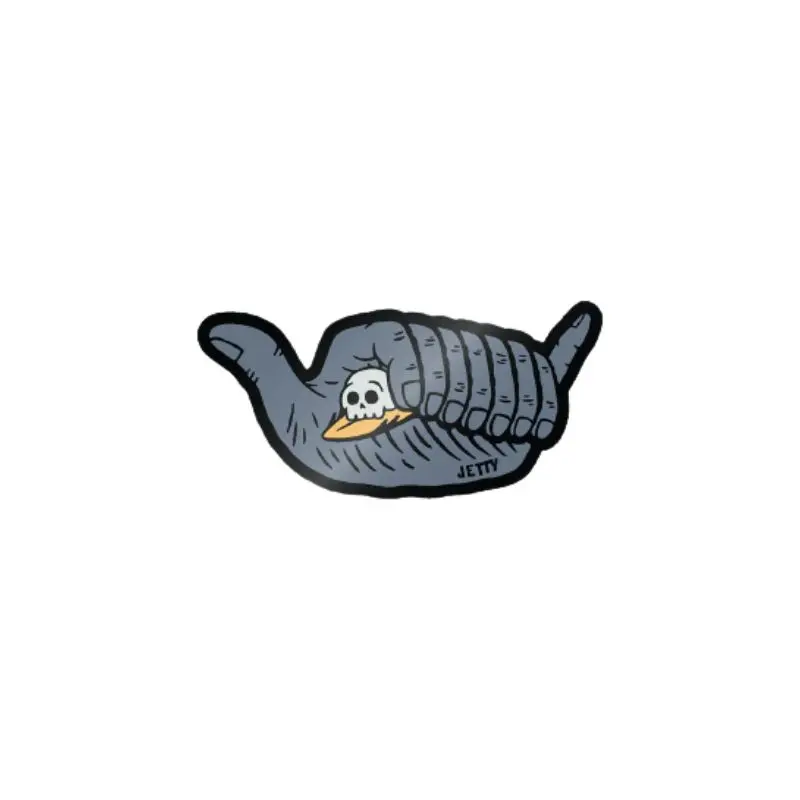 Jetty Shaka Vinyl Sticker – Vibrant Island-Inspired Decal 1
