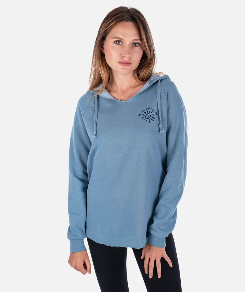 Jetty Sunsets Artistic Hoodie 1