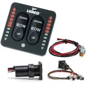 Lenco Single-Function Led Integrated Rocker Switch With Illuminated Indicator 1