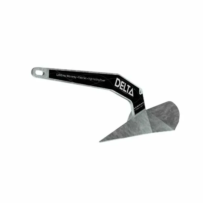 Lewmar Delta Anchor – High-Performance Galvanized Steel Design 1