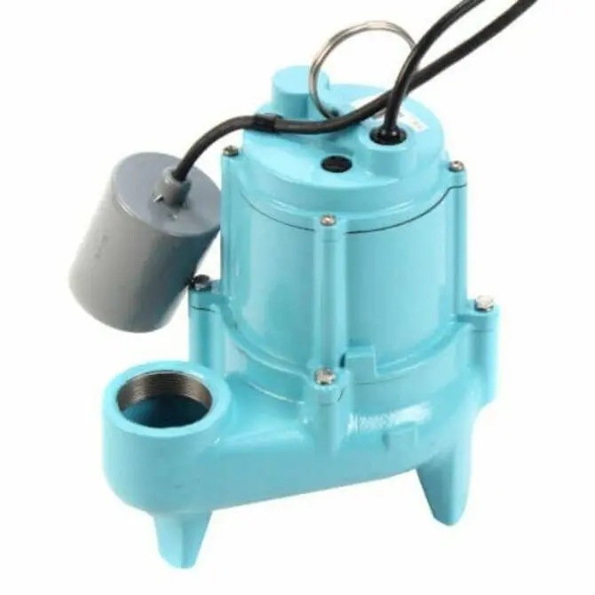 Little Giant Submersible Effluent Pump – 4/10 Hp, 20-Foot Cord 1