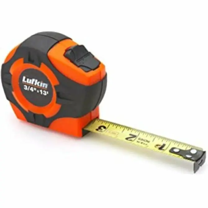 Lufkin Power Return Tape Measure – Self-Retracting Steel Rule With Belt Clip 1