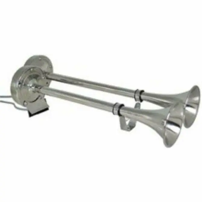 Marinco 12V Dual-Trumpet Electric Horn – Marine-Grade Alert System 1