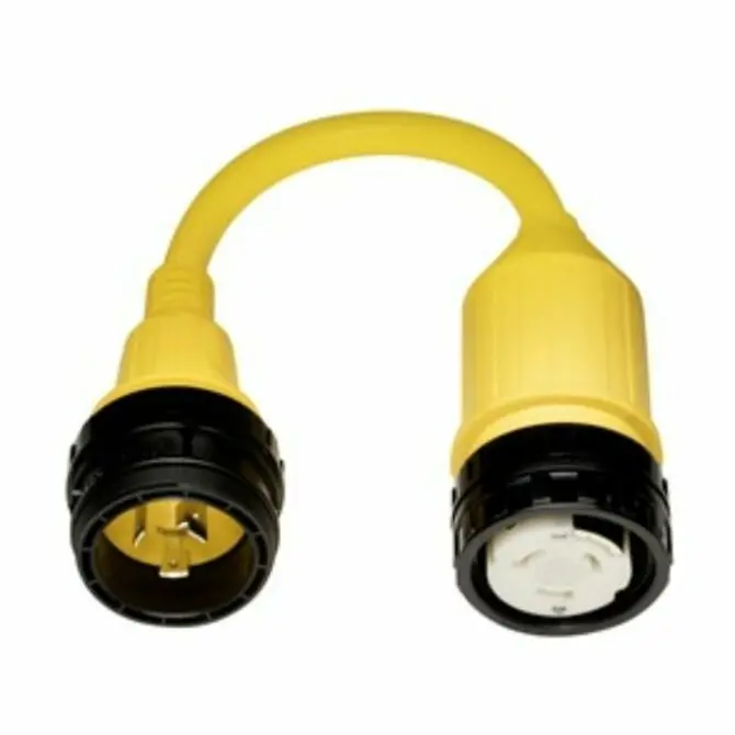 Marinco 30A 125V Male To 50A 125/250V Female Pigtail Adapter 1