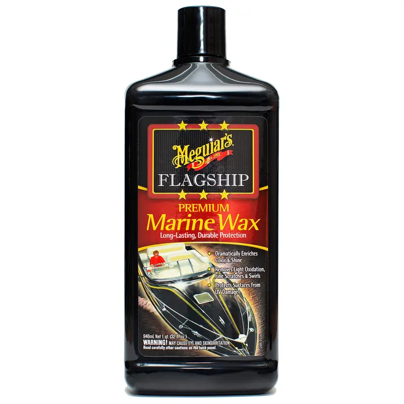 Meguiar'S Flagship Premium Marine Wax – Long-Lasting Uv Protection & Shine 1