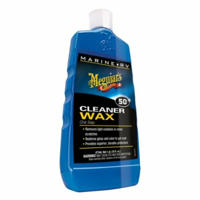 Meguiar’S Marine/Rv One Step Cleaner Wax – 16 Oz Efficient Clean-And-Protect Solution 1