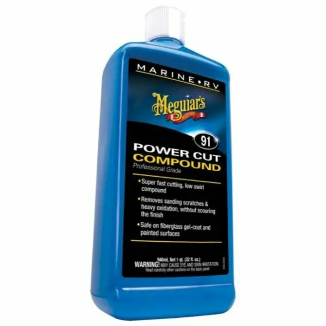 Meguiar’S Marine/Rv Professional Power Cut Compound – 32 Oz Aggressive Swirl Removal 1