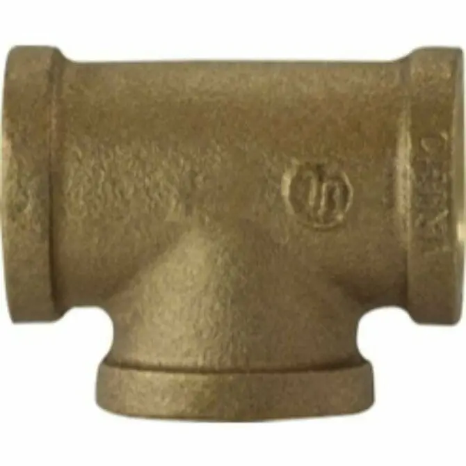 Midland Bronze Female Tee – Three-Way Branch Connector With Female Threads 1
