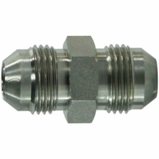 Midland Jic Tube Union – Straight Male-To-Male Connection Fitting 1