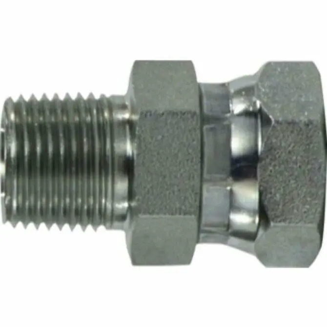 Midland Male Pipe Swivel Adapter – Rotating Male Threaded Fitting 1