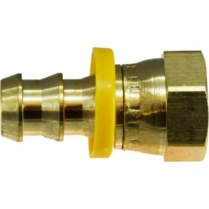Midland Push-On Hose Barb With Female Gasket Swivel – 360° Rotating Fitting 1