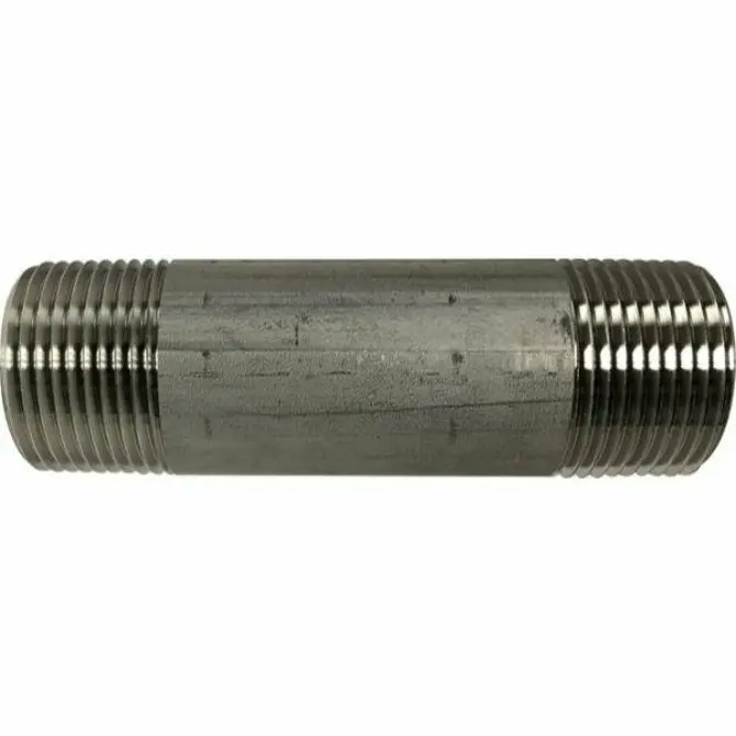 Midland Stainless Steel 1-1/4" Nipple Fitting 1