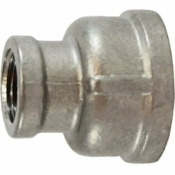 Midland Stainless Steel Reducing Coupling Fitting 1