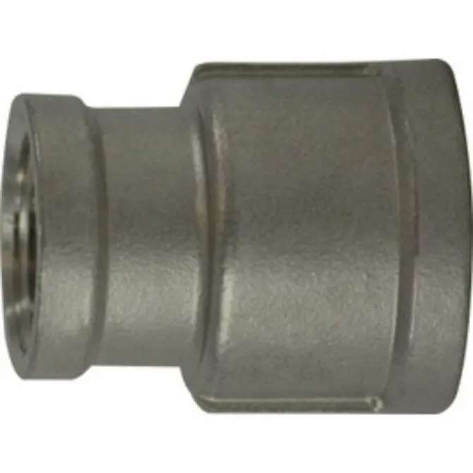 Midland Stainless Steel Size-Reducing Coupling 1