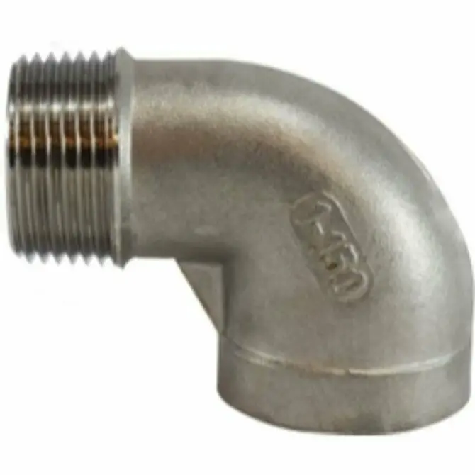 Midland Stainless Steel Street Elbow Connector 1