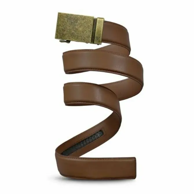 Mission Bronze Ratchet Belt – Adjustable No-Hole Design 1