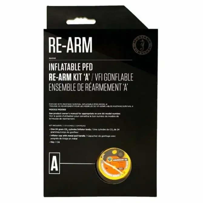 Mustang Survival A-24G Re-Arm Kit – Auto-Hydrostatic Inflation 1