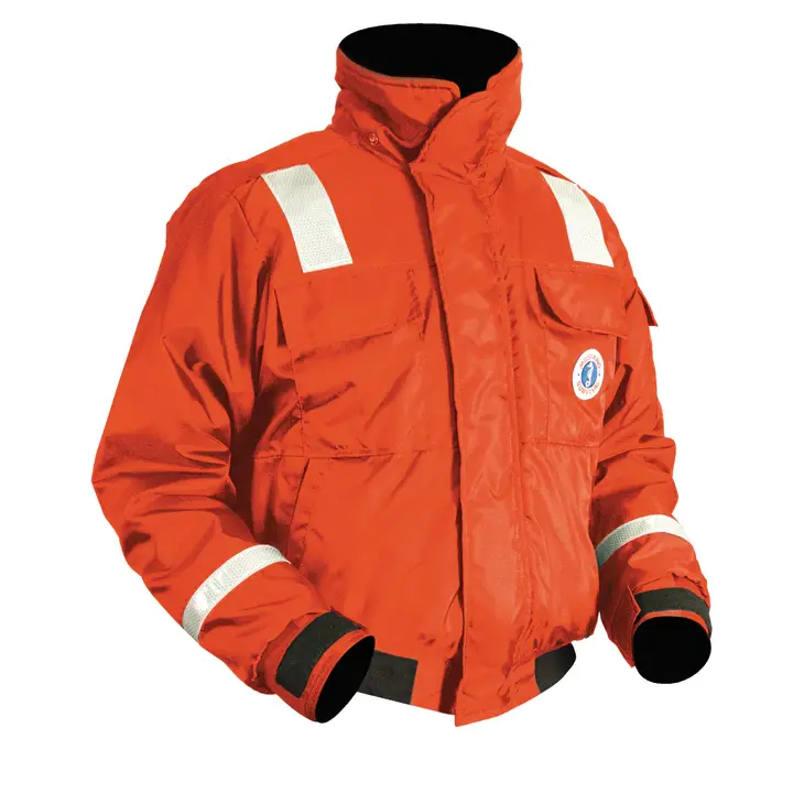 Mustang Survival Classic Reflective Floatation Bomber Jacket 1