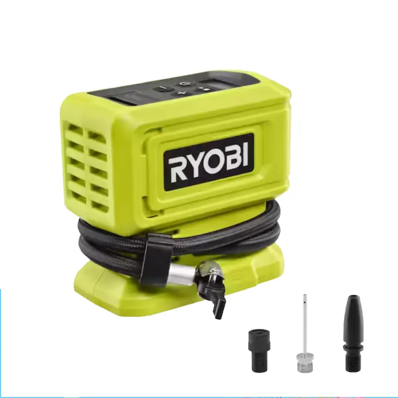 One+ 18V Cordless High-Pressure Tire Inflator – Digital Gauge & Auto-Shutoff (Tool-Only, Factory Refurbished) 1