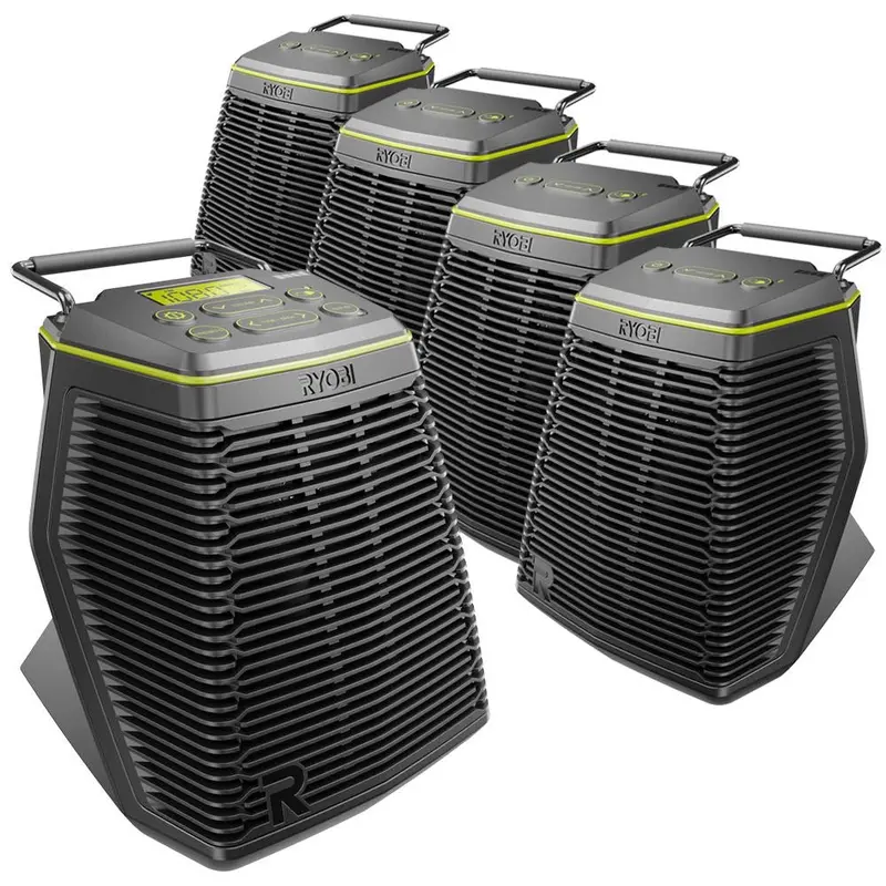 One+ 18V Score Speaker System – 1 Main + 4 Satellite Speakers (Refurbished) 1