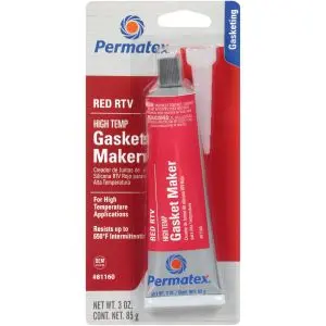Permatex High-Temperature Red Rtv Silicone Gasket Maker – 3 Oz 1