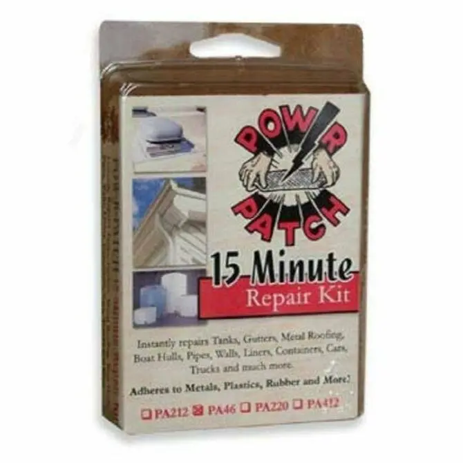 Pow-R-Patch Complete 4 X 6 Inch Marine Repair Kit 1