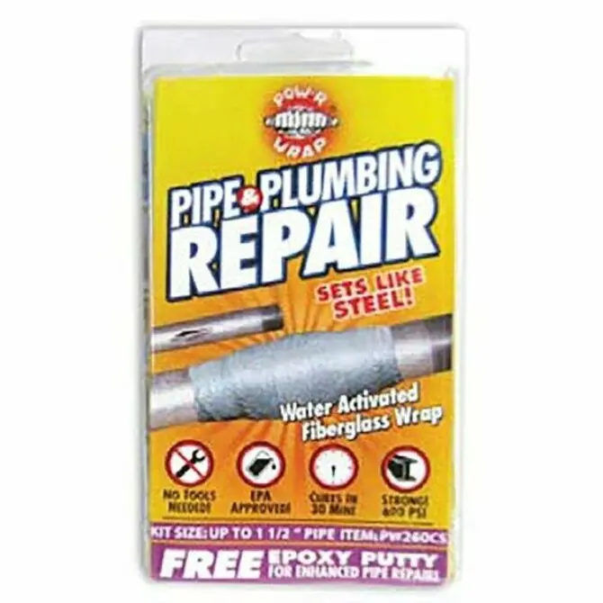 Pow-R-Wrap Emergency Pipe And Hose Repair Kit 1