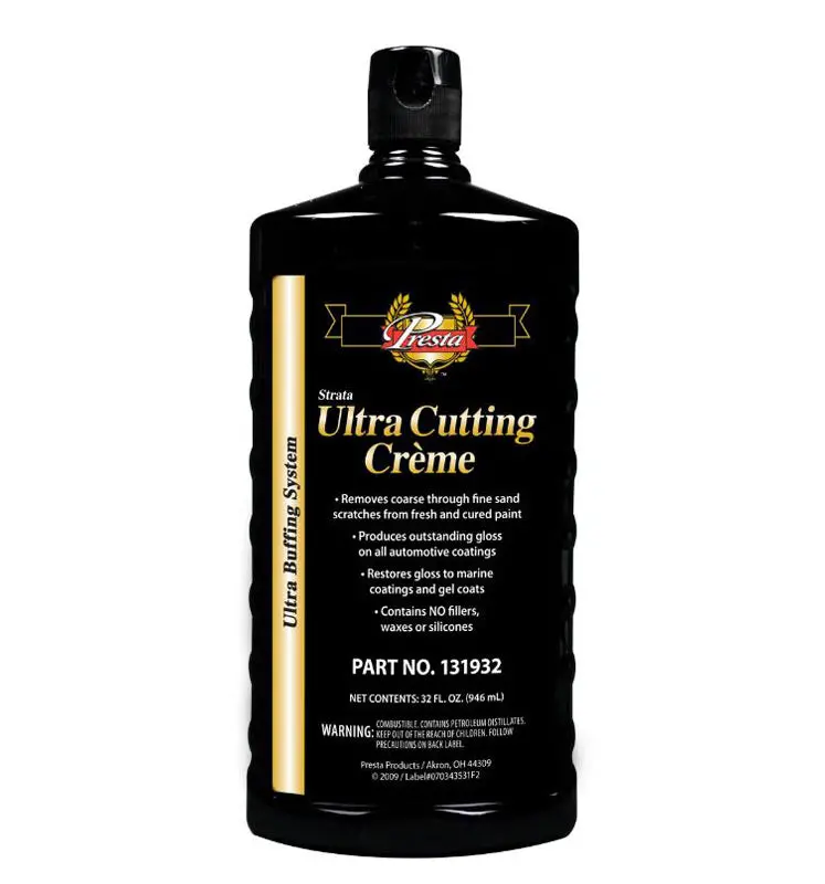 Presta Ultra Cutting Crème – Fine Abrasive Polish For Precision Finishing 1