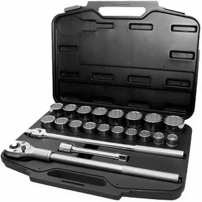 Pro-Grade 3/4-Inch Drive Socket Set – Heavy-Duty Impact-Ready Socket Kit 1