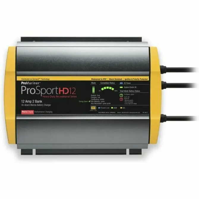 Promariner Pro Sport Hd 2-Bank 8-Amp Marine Battery Charger 1
