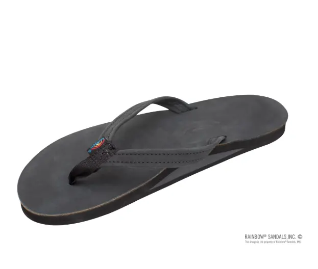 Rainbow Women'S Premier Single-Layer Leather Sandals 1