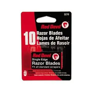 Red Devil Single-Edge Razor Blades – 10-Count Premium Pack 1