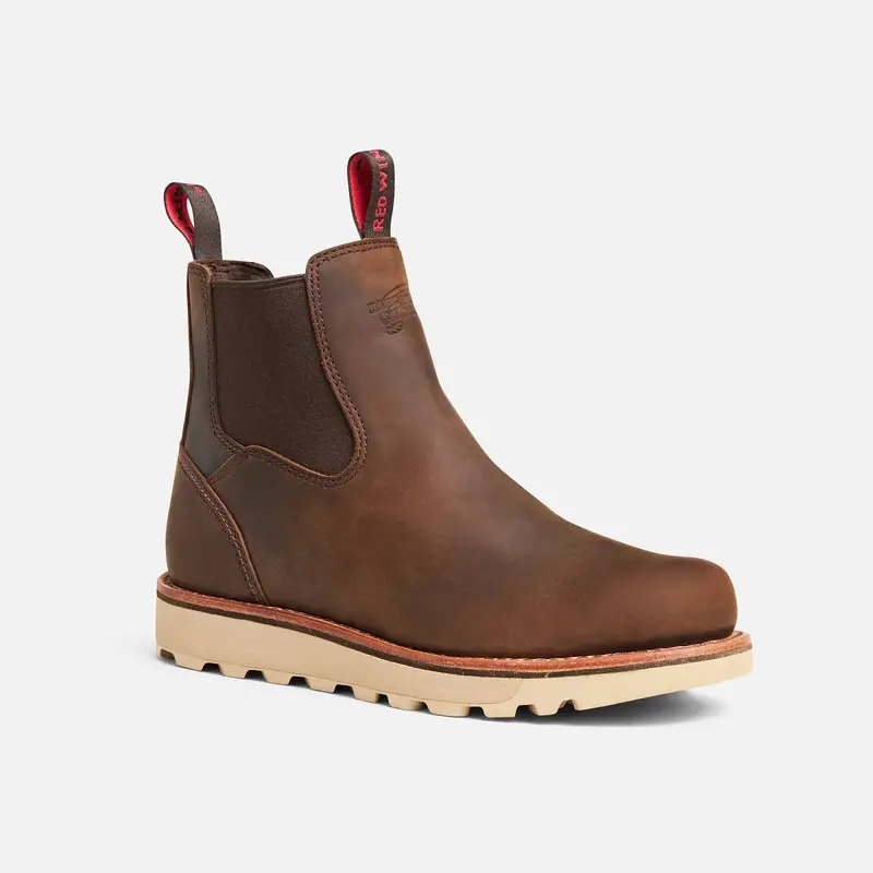 Red Wing Men'S Soft-Toe Chelsea Boot – Traction Tred Lite Sole 1