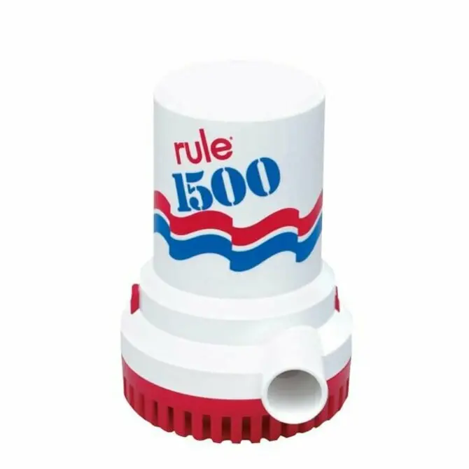 Rule 1500 Gph 12V Submersible Bilge Pump 1
