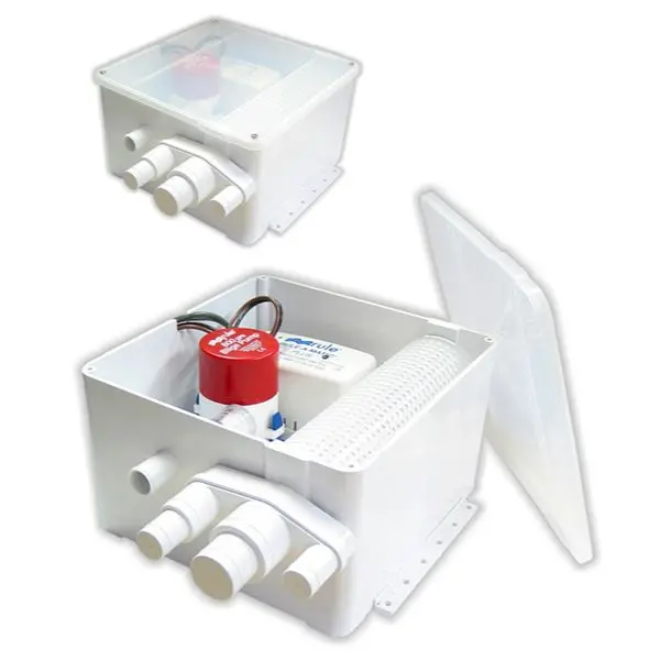 Rule 98B 24V Shower Drain System 1